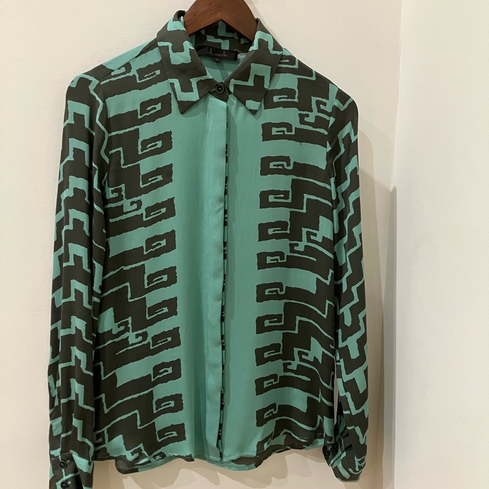 Stylish Green Patterned women’s top
